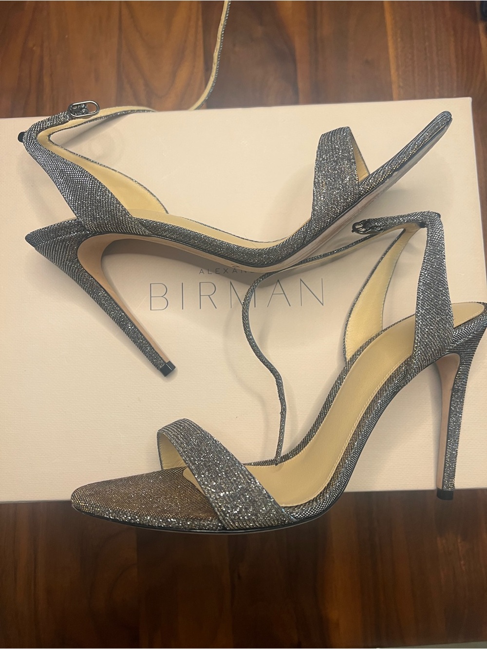 Alexandre Birman Willow Ankle-Strap Sandals Stellar